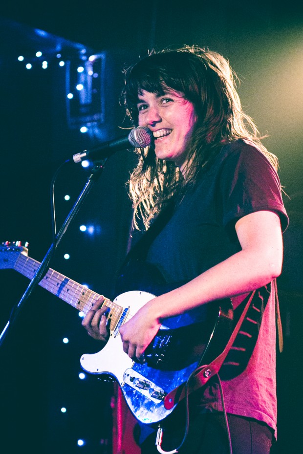 Courtney Barnett performing at Mojos, Fremantle on March 8, 2014