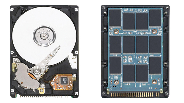 SSD vs. HDD 