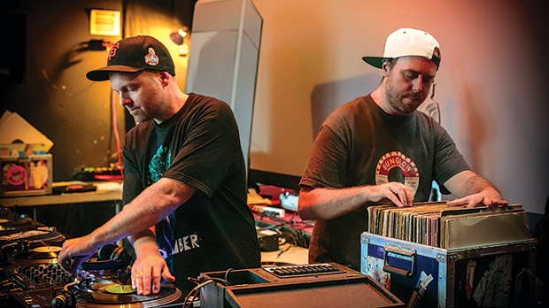 DJ Shadow and Cut Chemist - Photo by Derick Dailey